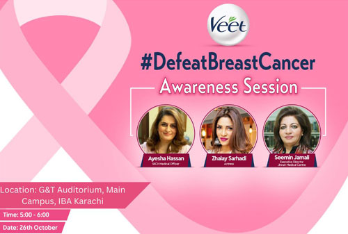 Osa And Veet Pakistan Organized A Breast Cancer Awareness Session