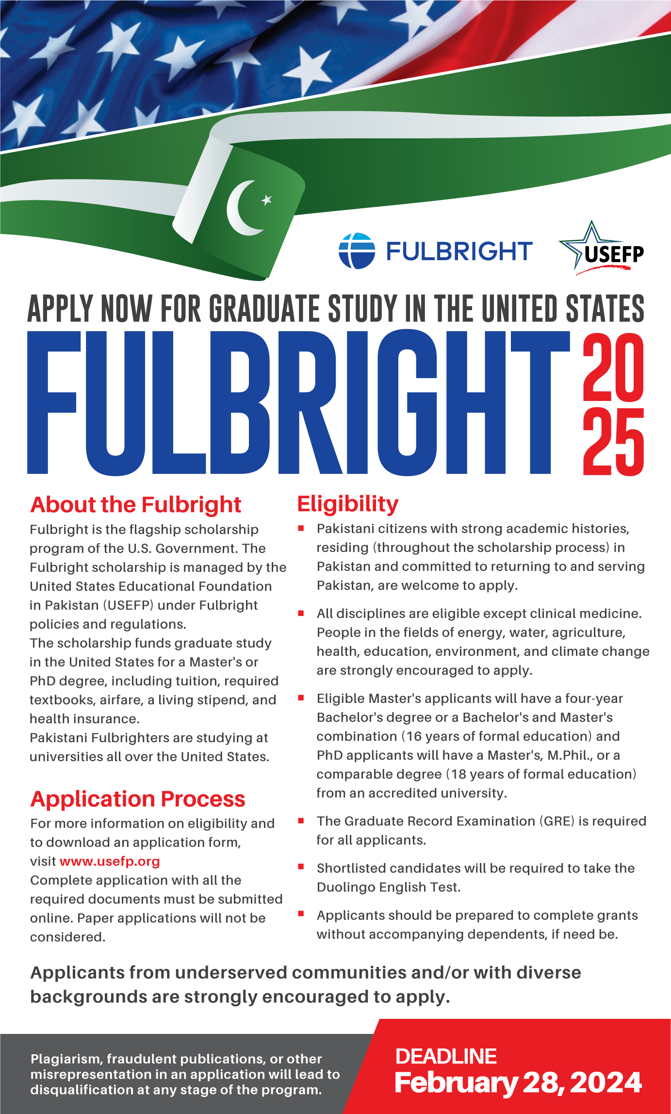 2025 Fulbright Student (Master’s and PhD) Program