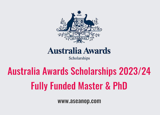 Australia Awards Scholarship 2023 - Master's Degree in Australia