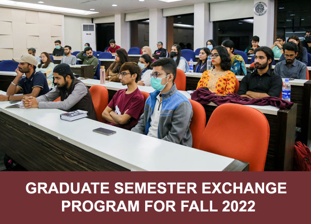 Graduate Semester Exchange Program for Fall 2022