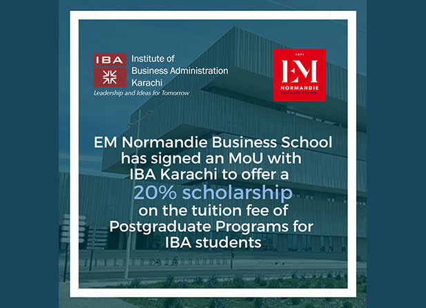 IBA Karachi and EM Normandie Business School Partnership