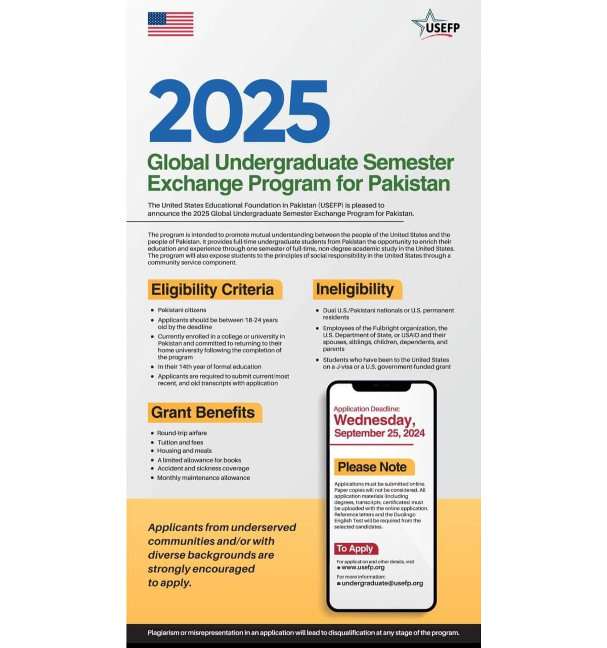 UGRAD 2025 - An Exciting Opportunity for Sophomores