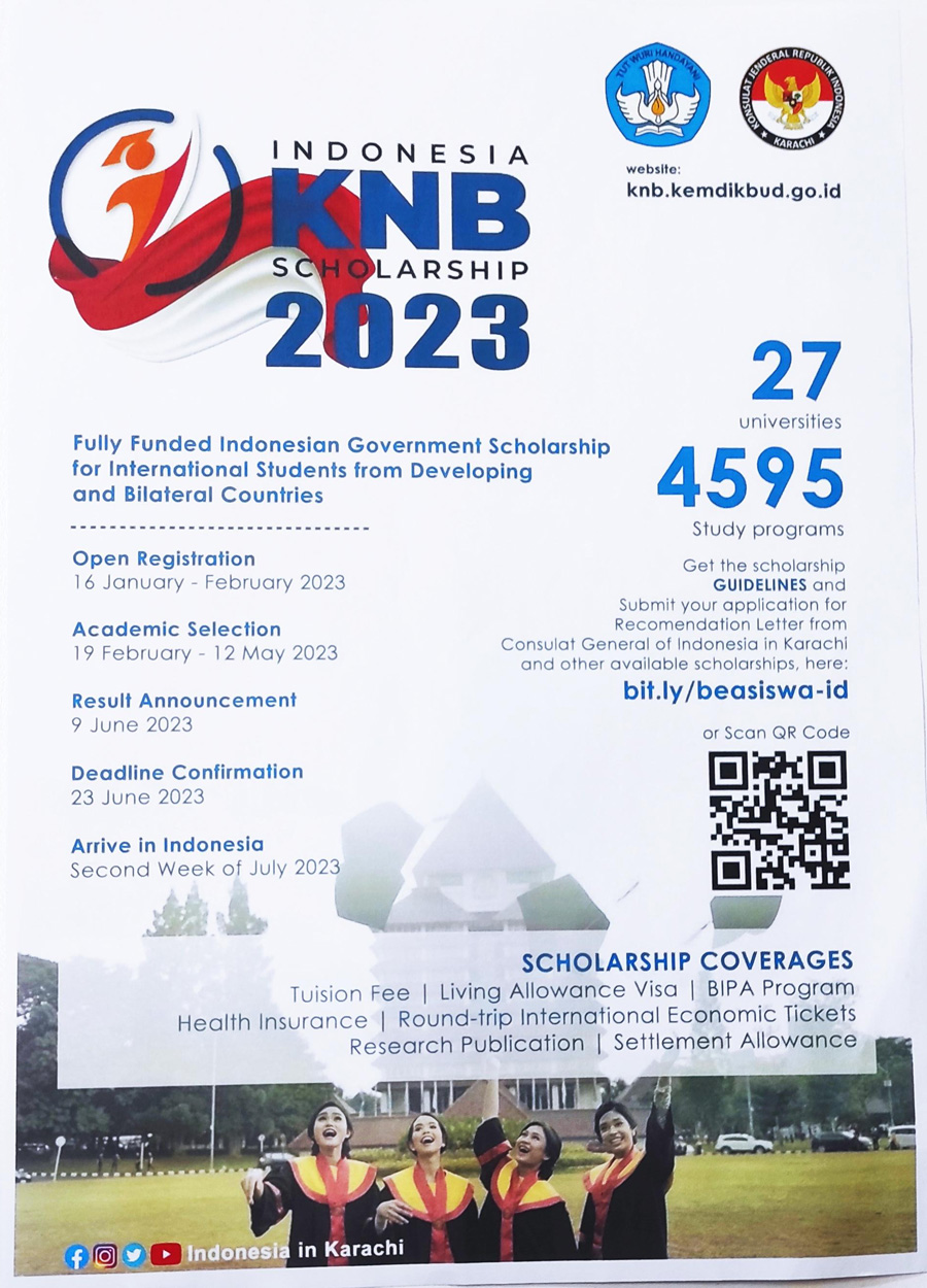 Indonesia KNB Scholarship 2023
