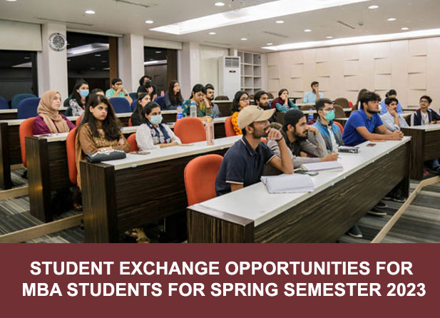 Student exchange opportunities for MBA students for Spring Semester 2023